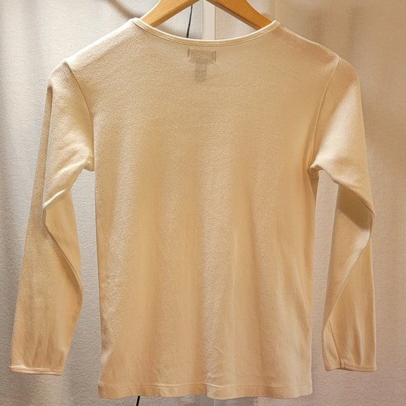 The Children's Place Cream White top With a Penguin Decal Girls Size 10 - Picture 2 of 6